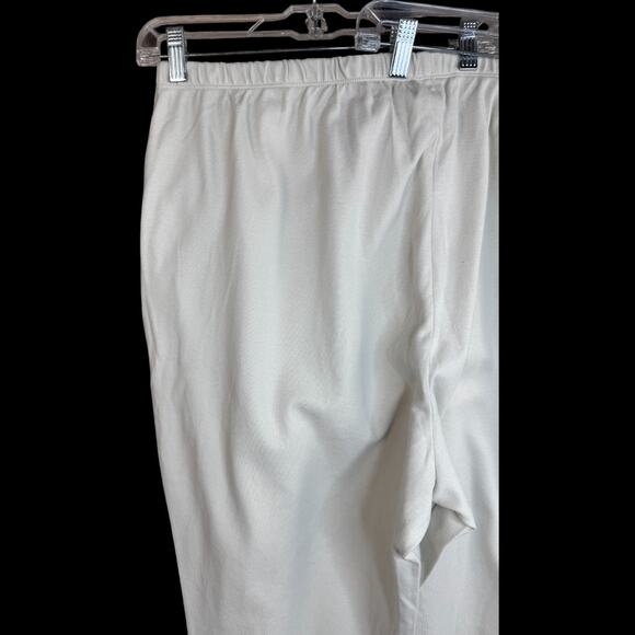 Lands' End Plus 3X/P‎ (24W-26W) 100% Cotton Lounge Pants Beige Elastic Waist - Picture 8 of 13